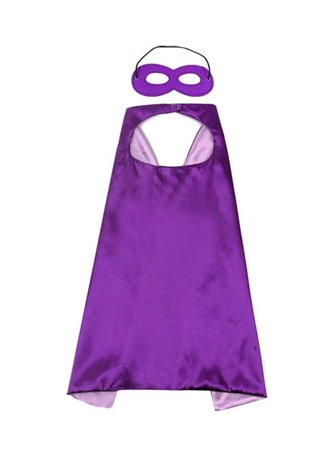 XiuWoo Double Sided Costume Cape And Mask Set 