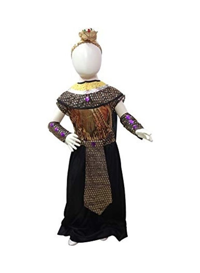 زي تنكري لشخصية ملكة النيل المصرية كليوباترا من بوك ماي كوستوم 13x11x2بوصة - Image 1