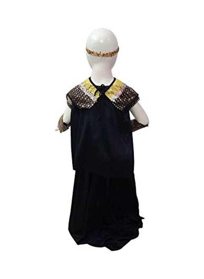 زي تنكري لشخصية ملكة النيل المصرية كليوباترا من بوك ماي كوستوم 13x11x2بوصة - Image 2