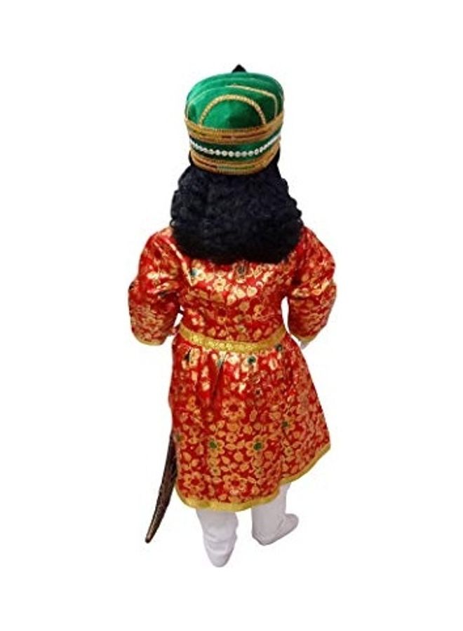 زي تنكري لشخصية الإمبراطور المغولي سلطان مع شعر مستعار وسيف 5 – 6 - Image 3