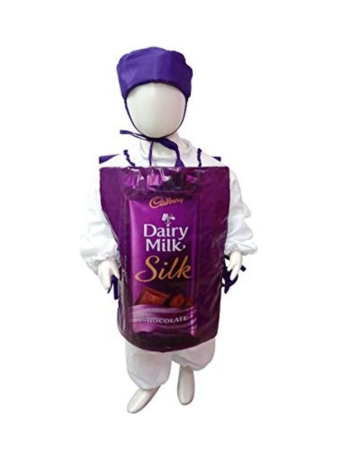 Dairy Milk Chocolate Fancy Dress Costume - Image 1