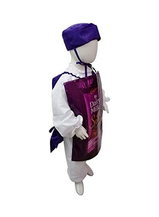 Dairy Milk Chocolate Fancy Dress Costume - Image 3