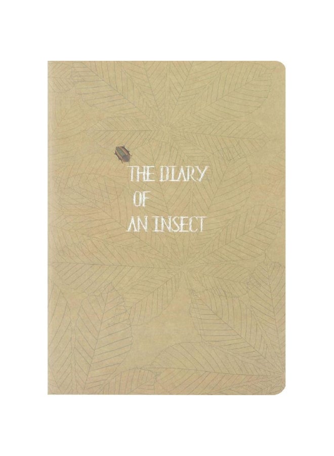 ROCO Notebook Diary of an Insect B Pages Sheets Lined Beige - Image 1