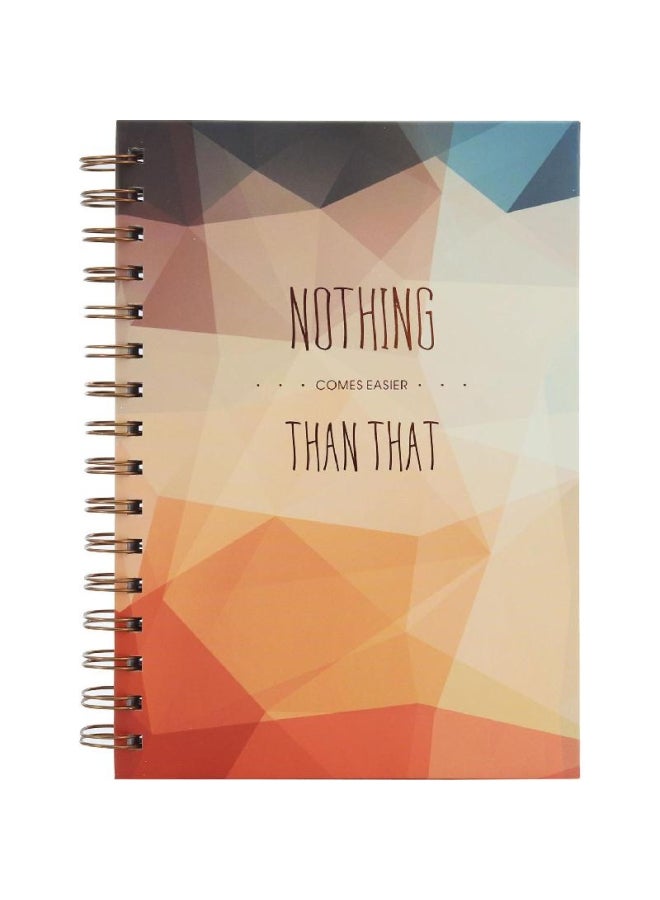 ROCO Notebook Nothing Comes Easier Than That A Sheets Lined Multicolour - Image 1
