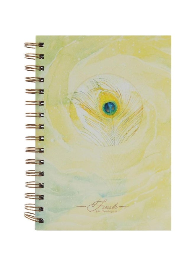 روكو دفتر ملاحظات بصفحات مخططة مزين رسمة ريشة متعدد الألوان - Image 1