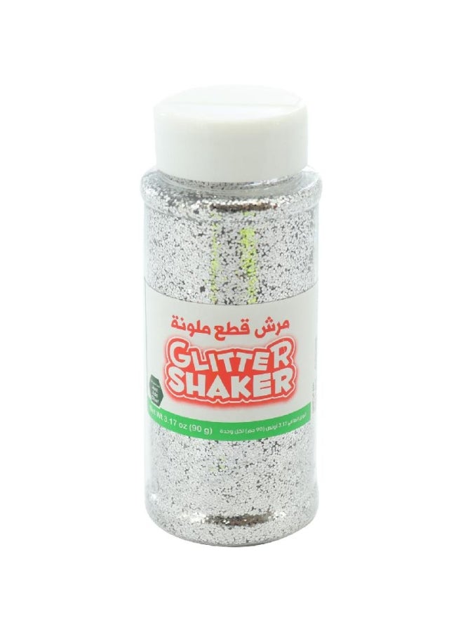 Glitter Shakers Sparkle Grey