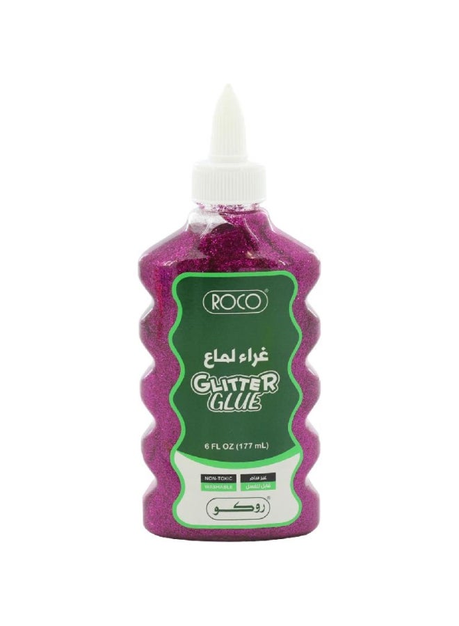 ROCO Glitter Glue Pink
