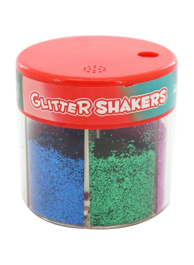Sparkling Assorted Glitter Shaker Multicolour
