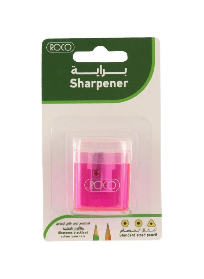 ROCO Pocket Sharpener Pink - Image 1
