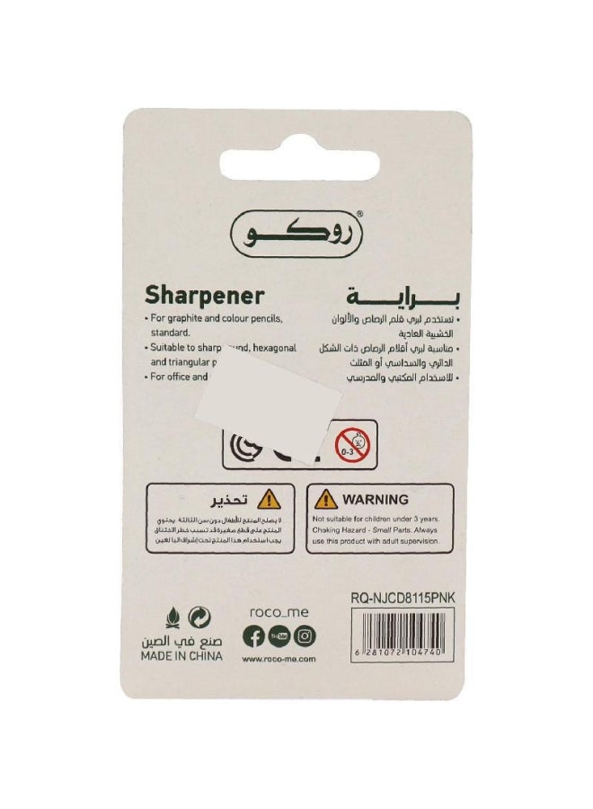 ROCO Pocket Sharpener Pink - Image 2