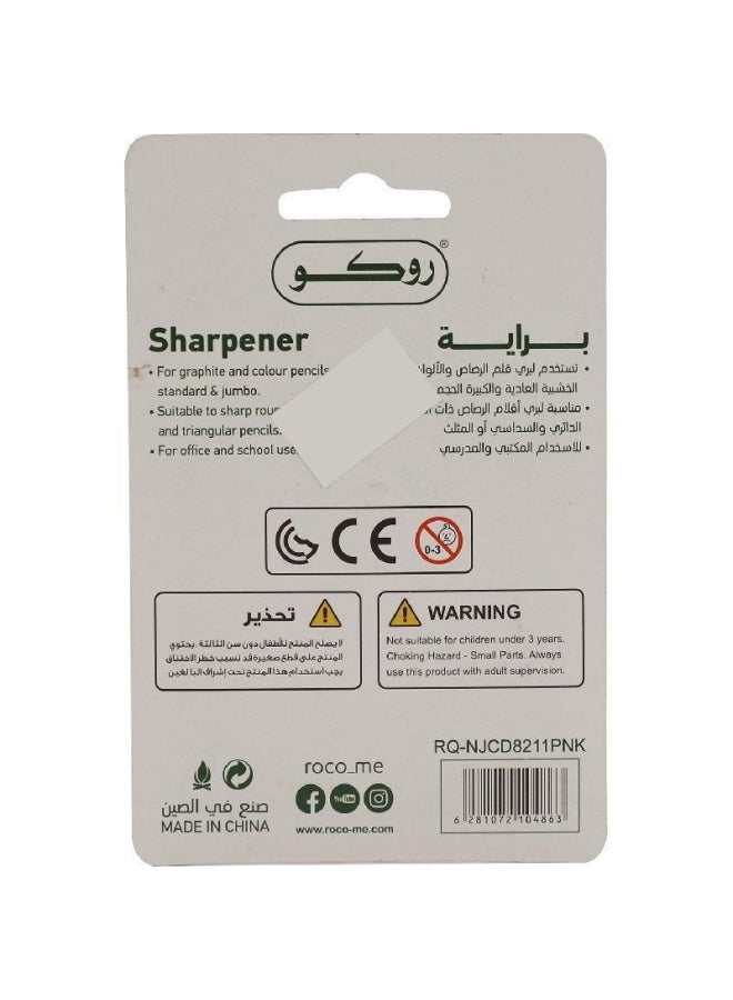 ROCO Pocket Sharpener Pink - Image 2