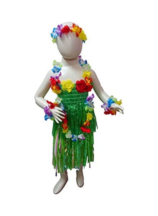 Hawaiian Fancy Dress Costume - Image 1