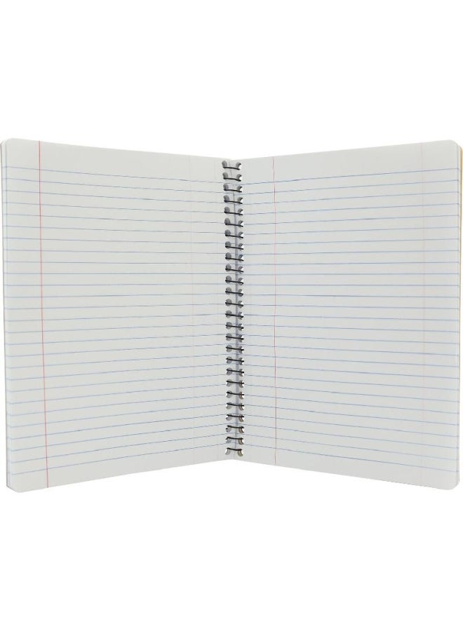 ROCO Neon Notebook A  Sheets Single Ruled Arabic Blue - Image 2