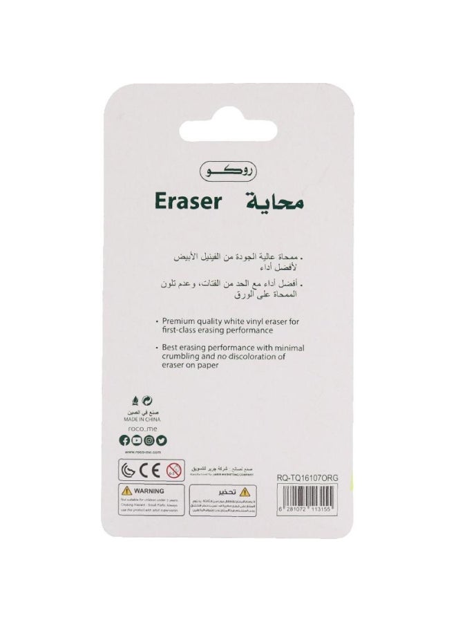 ROCO Rubber Eraser White - Image 2