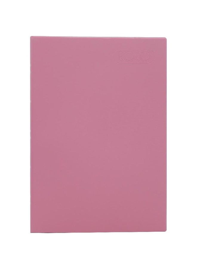 روكو دفتر مُسَطَّر بحجم A4 وردي - Image 2