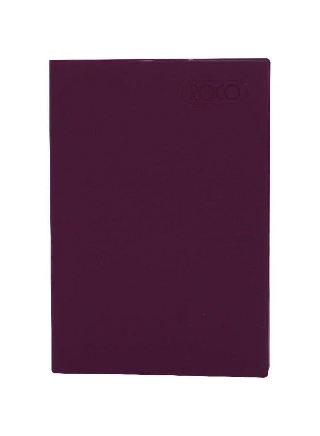 ROCO A5 Ruled Notebook Purple - Image 2
