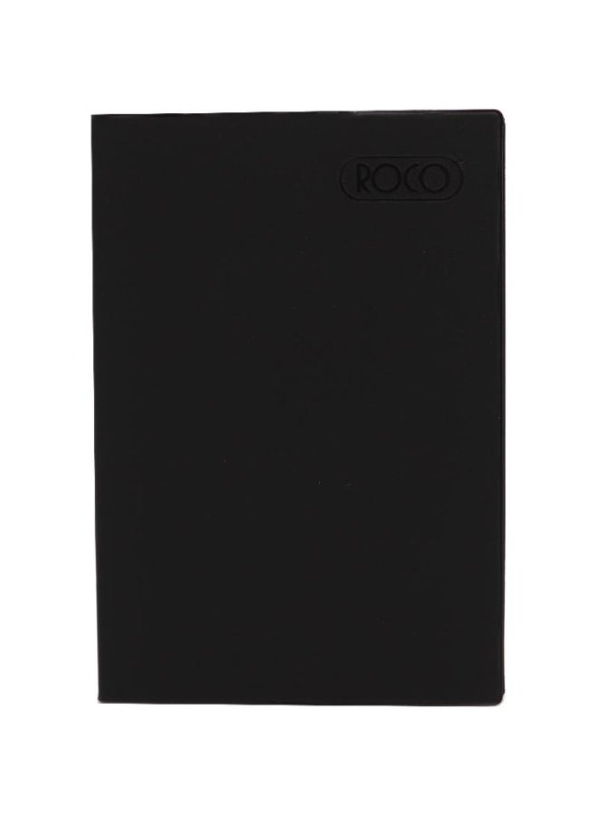 ROCO A5 Ruled Notebook Black - Image 2