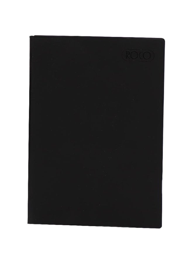 ROCO B5 Ruled Notebook Black - Image 2