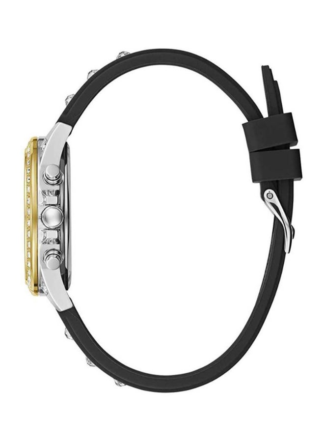 GUESS Women's Silicone Chronograph Watch W1292L1 - Image 3