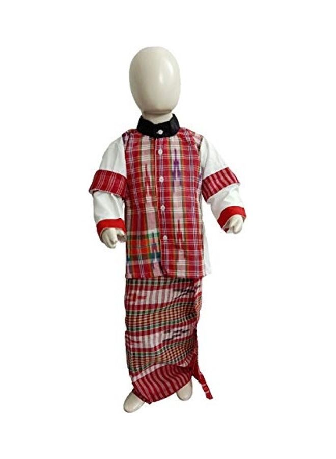 BookMyCostume Manipuri Indian Eastern State Folk Costume - Image 1