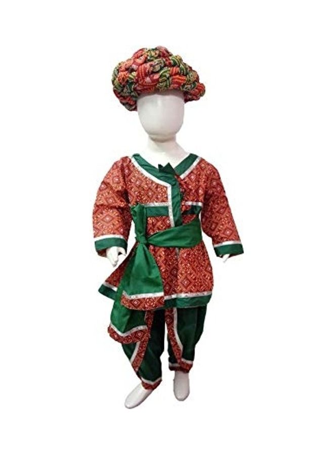 Rajasthani Indian State Fancy Dress Costume - Image 1