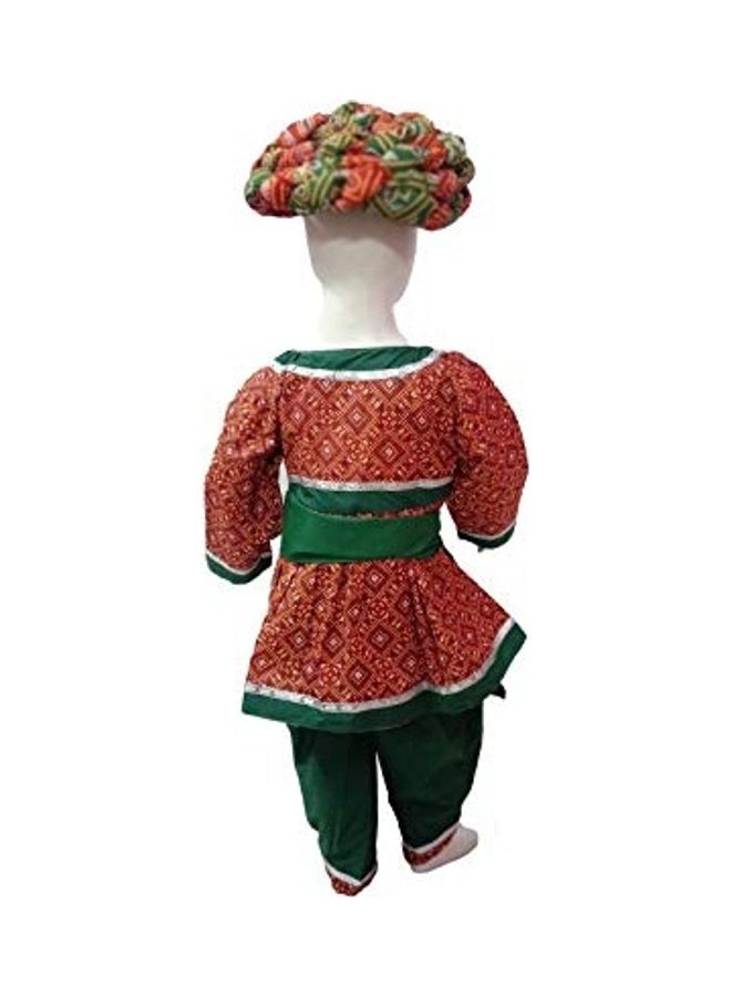 Rajasthani Indian State Fancy Dress Costume - Image 3