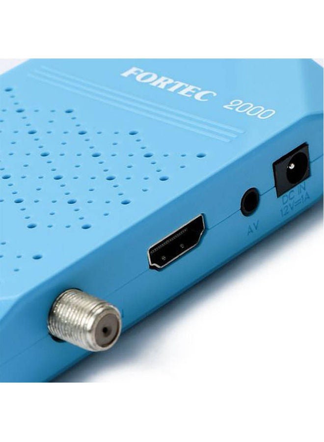 FORTEC STAR - Full HD Satellite Receiver 2000 Blue - Image 1