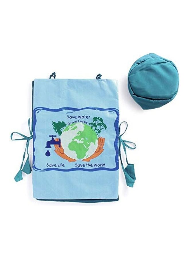 زيّ تنكري فاخر مناسب للأطفال مُزيّن بتصميم "Save Water Grow Trees Save The World" من بوك ماي كوستيوم - Image 3