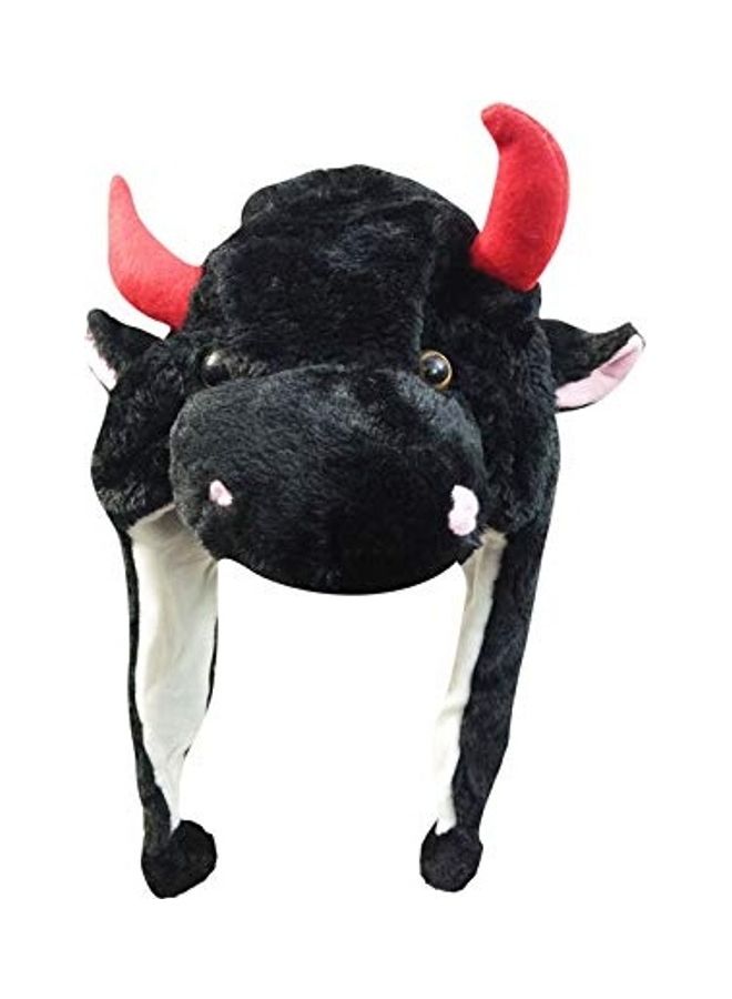 Bull Animal Hoodie Costume Accessory 12x9x4inch - Image 1