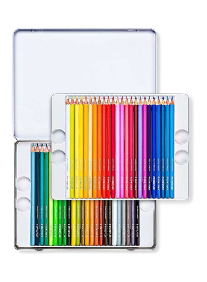 STAEDTLER 48-Piece Color Pencils in Metal Box Multicolour - Image 2
