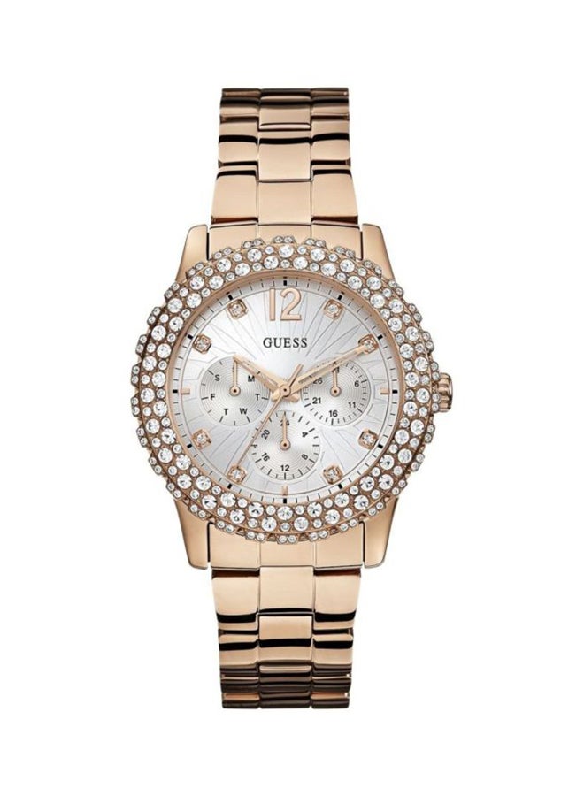 جس ساعة دازلر أنالوج W0335L3 - 40 مم - ذهب وردي - Image 1