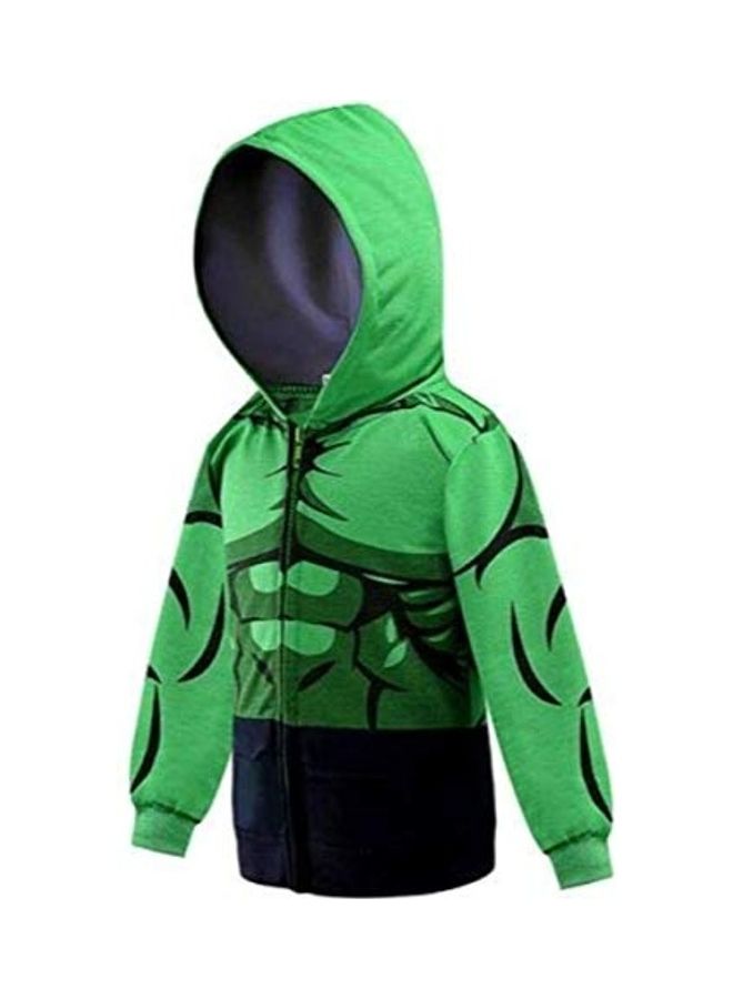 Fancydresswale Hulk Superhero Zipper Jacket  - Image 1