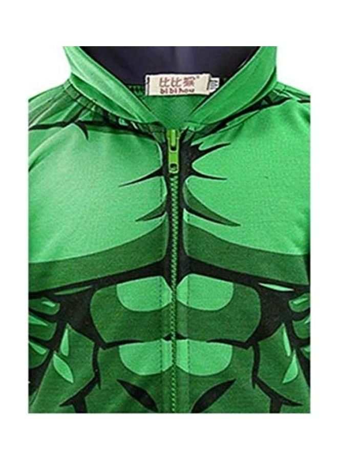 Fancydresswale Hulk Superhero Zipper Jacket  - Image 3