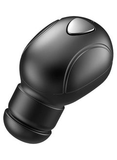 Wireless Mini Handsfree In-Ear Earbuds With Mic Black