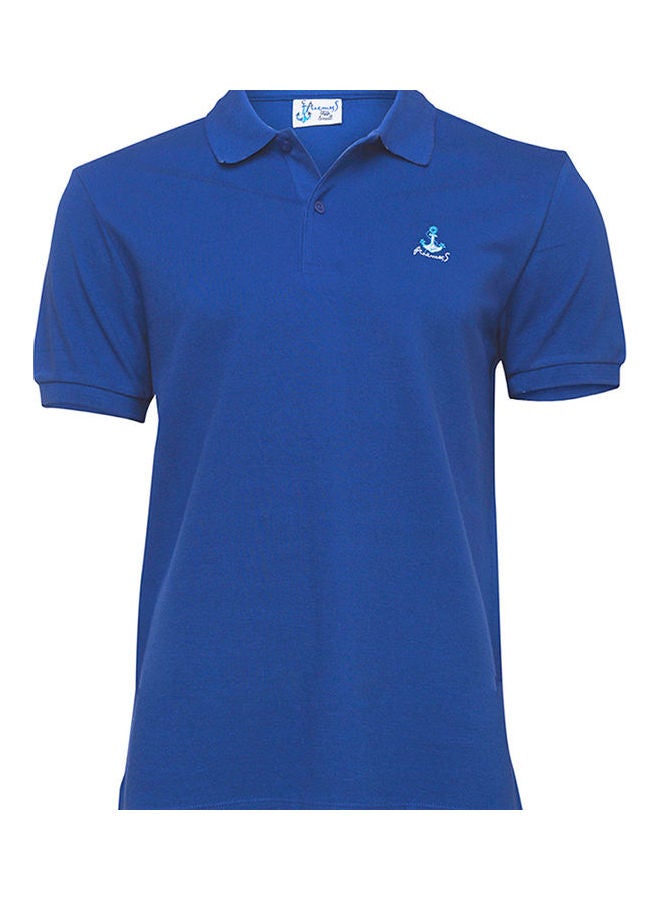 Biggdesign Sailboat Casual Polo Blue - Image 5