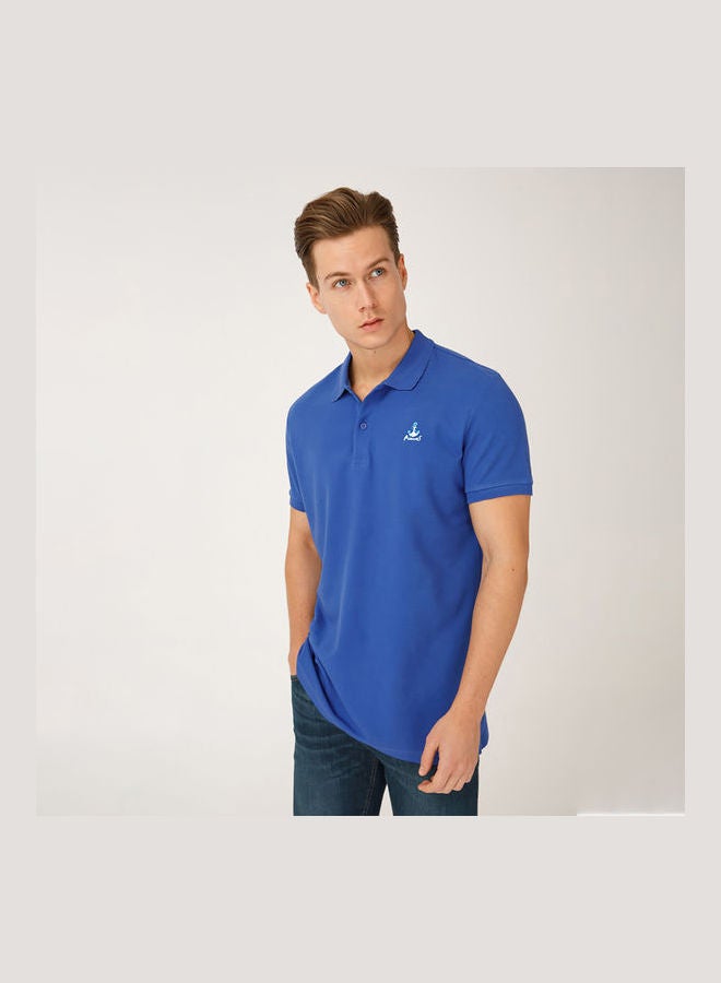Biggdesign Sailboat Casual Polo Blue - Image 3
