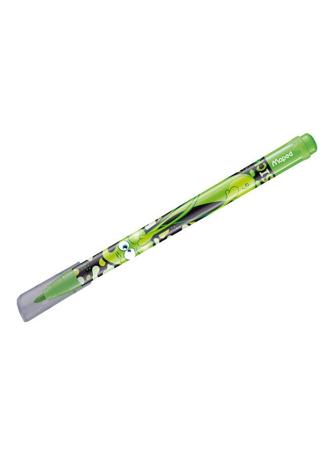 مابد أقلام لباد بطبعة وحوش، 12 قطعة متعدد الألوان - Image 2