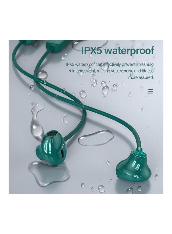 Lenovo Wireless In-Ear Earphones With Moving Coil Speaker And Mic Green - Image 4