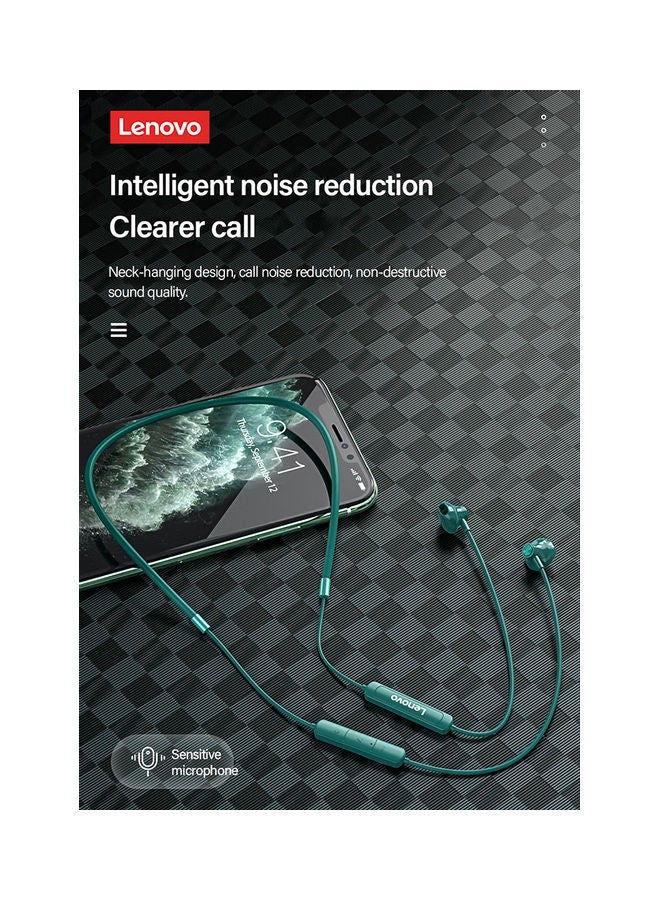 Lenovo Wireless In-Ear Earphones With Moving Coil Speaker And Mic Green - Image 5