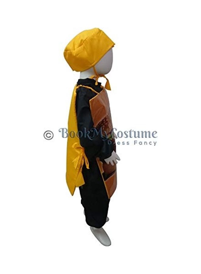 BookMyCostume Burger Fast Food Kids Fancy Dress Costume 5-6 Years 12x10x2inch - Image 3