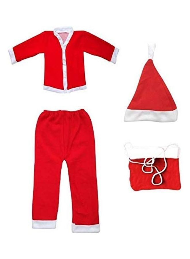 Santa Claus Costume Set For Kids - Image 3