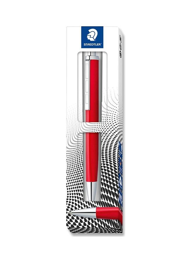 STAEDTLER Triplus Ballpoint Pen Red/Silver - Image 1