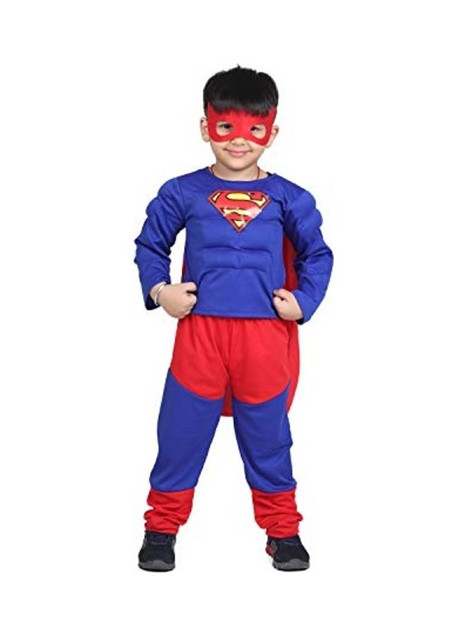 Fancydresswale Super Man Costume Set - Image 1