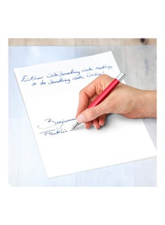 STAEDTLER Triplus Fountain Pen Red/Silver  - Image 3