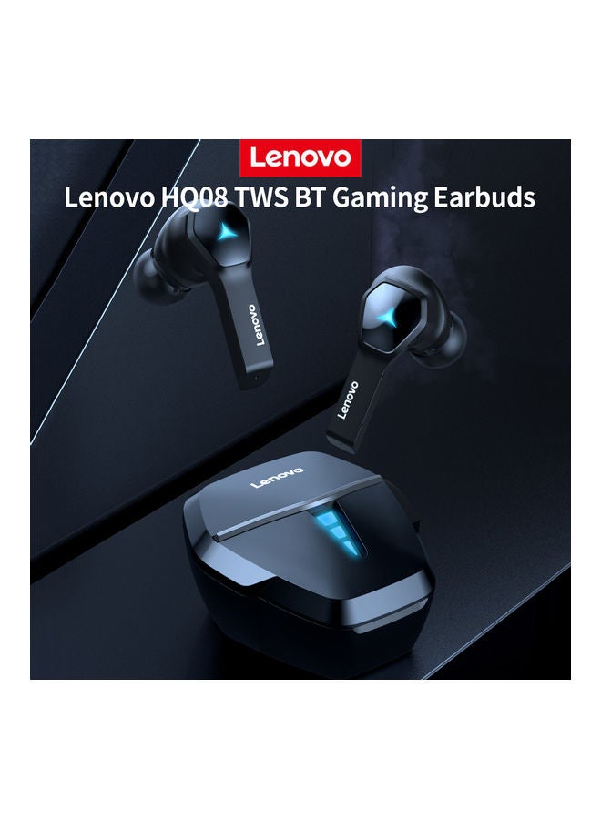 Lenovo Wireless In-Ear Earbuds With Graphene Diaphragm Dolby Surround Sound And Charging Case Black - Image 2