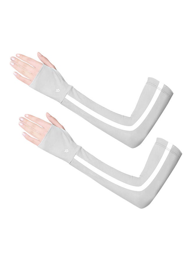 Generic Ice Silk Sunscreen Hand Protective Sleeves  - Image 1