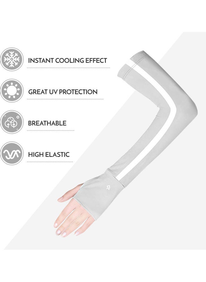 Generic Ice Silk Sunscreen Hand Protective Sleeves  - Image 2