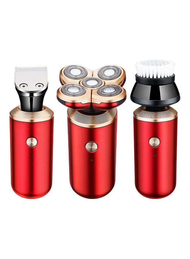 EzzySo Multifunctional Electric Shaver Red - Image 2