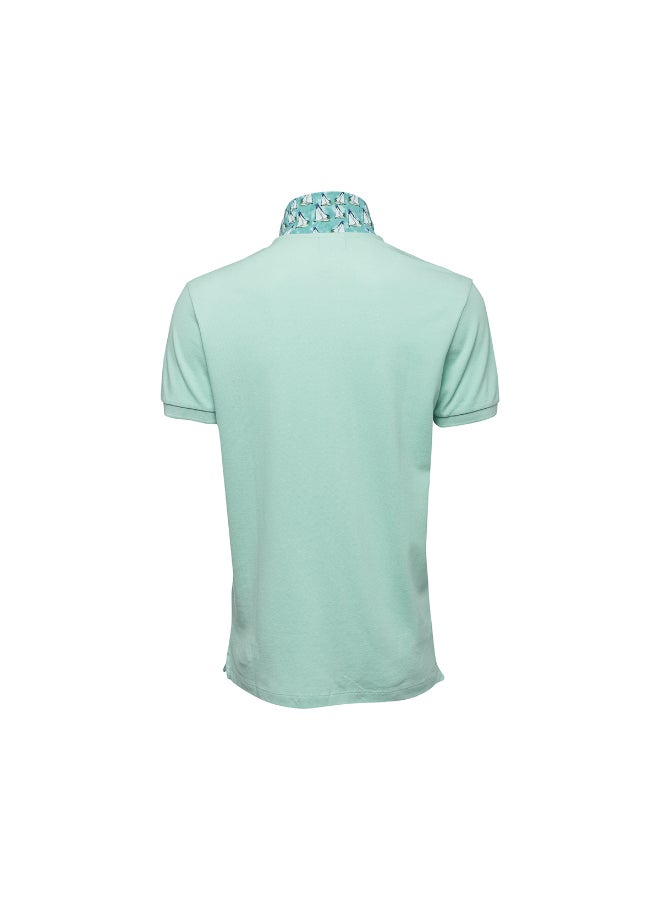 Biggdesign Sailboat Stylish Casual Polo Green - Image 4