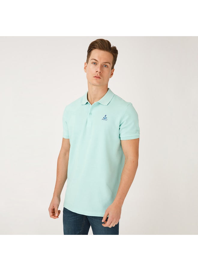 Biggdesign Sailboat Stylish Casual Polo Green - Image 1